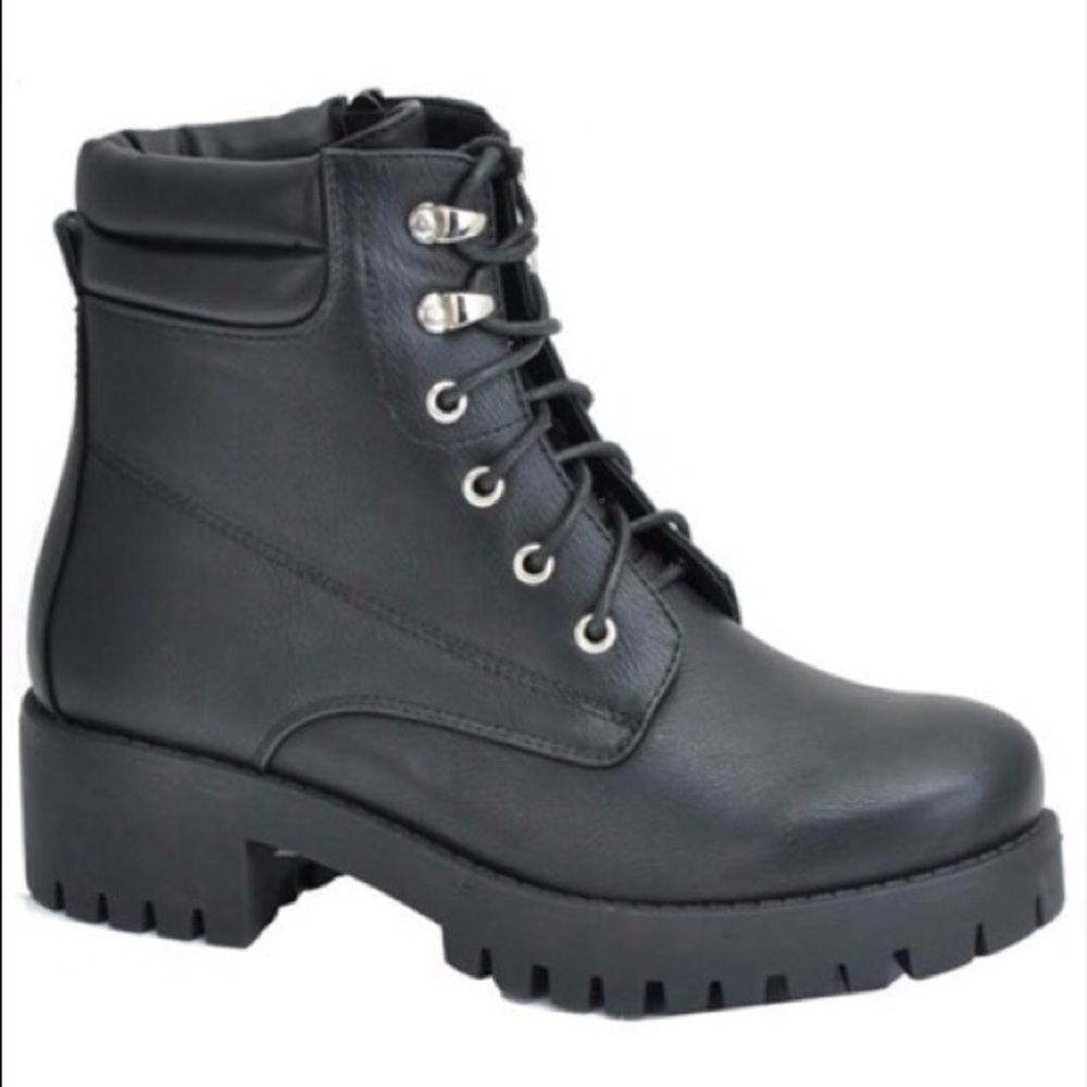 Lace up Combat Boots